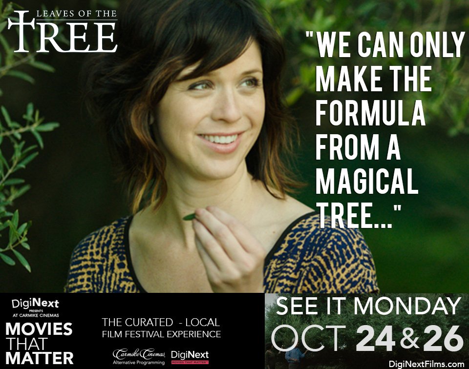 NehstStudios's tweet photo. Be inspired! See Leaves of the Tree in Carmike Cinemas on Monday! Tickets on Fandango #diginextevents https://t.co/O39TdRgQTy