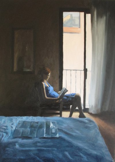 PeteMarshArt's tweet photo. Thnx @sntbrew 4 FOLLOW here's the #oiloncanvas version #Barcelona https://t.co/cfQZiLqNSF