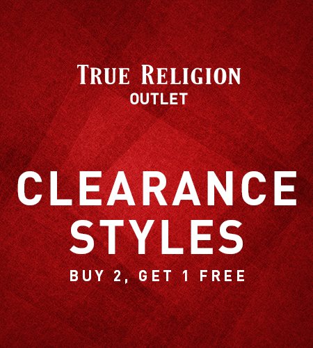true religion buy one get one free