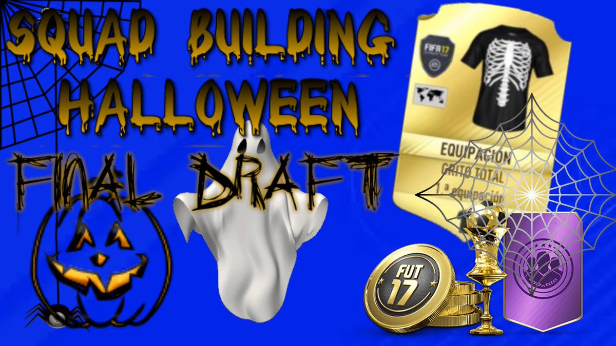 SergioPLopez88's tweet photo. Nueva equipacion especial halloween 
Final del draft ganaremos
#FIFA17 
#GamerYT 
#futdraft 
#FUT17 
https://t.co/tMnN2zV7hT https://t.co/Kr7Wld4s8q