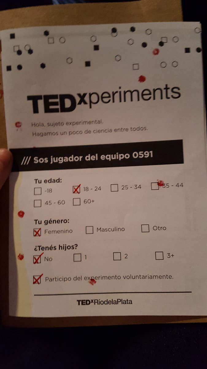 Luchi_Barone's tweet photo. Ciencia en primera persona #TEDxRP https://t.co/lWx7YVVVA8