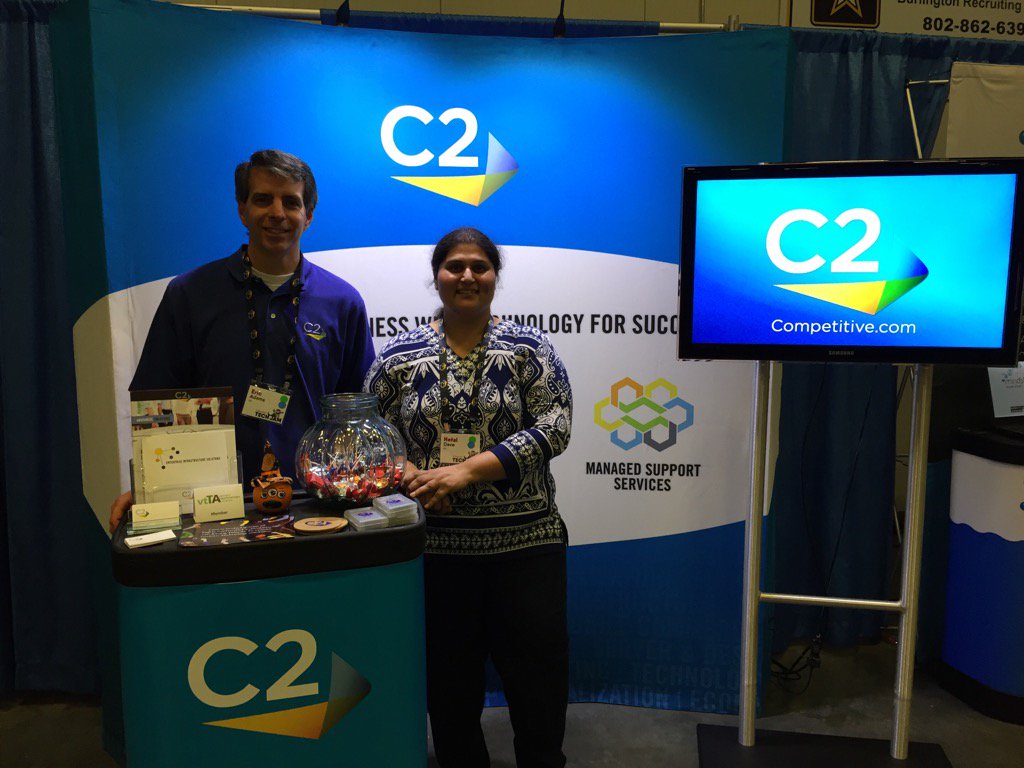hetaljdave's tweet image. Jamming at the @C2vt booth at #techjamvt !!!