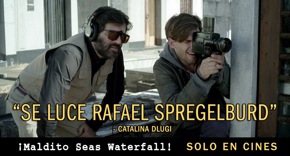malditoseasW's tweet photo. Vení a ver Maldito seas, Waterfall! ¡Nunca viste una película argentina así!
 Encontrá tu sala más cercana acá: https://t.co/YXM3IVKbUv https://t.co/AHosbJBUfU