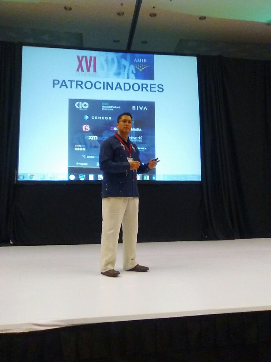 AMIB_Valores's tweet photo. Cristian Rodrigo Cabrera Meza aborda el tema “Robotic Process Automation” en el XVI #TechDay en Puerto Vallarta https://t.co/z7Im7s5WRI