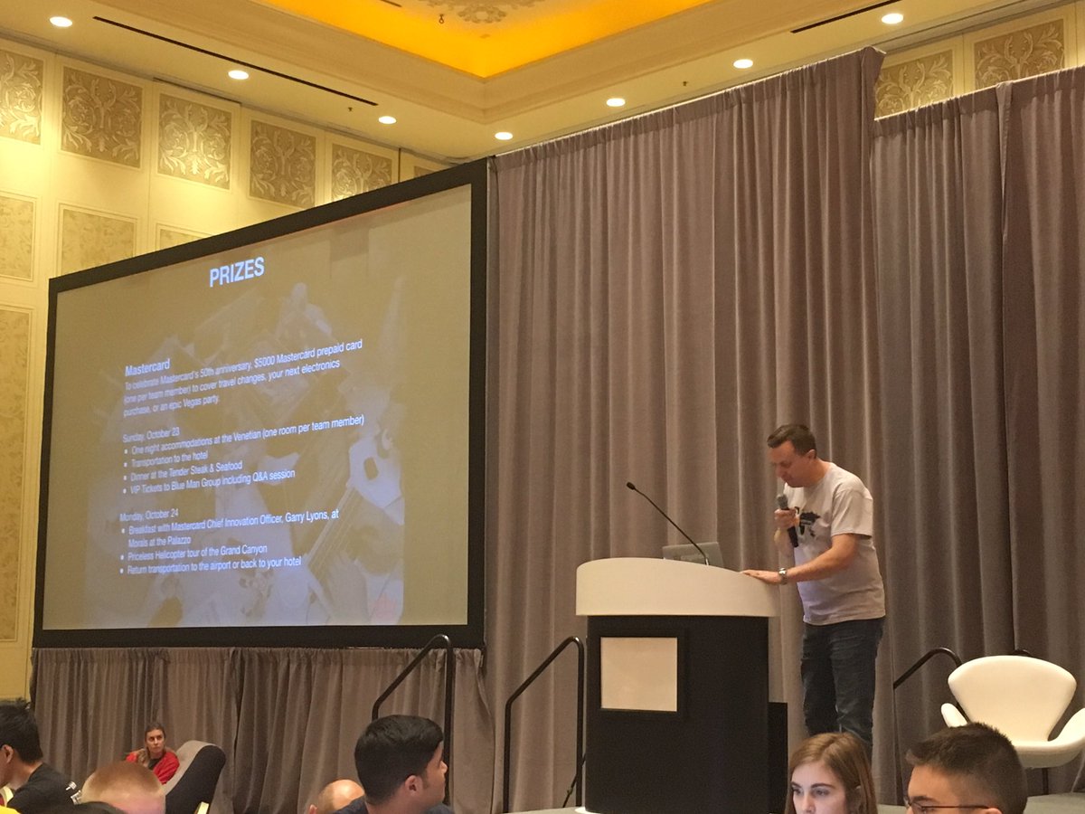 AngelHack's tweet image. Veterans @MasterCardDev are in the house! Giving out $5k prepaid cards and more! #Money2020 #hackathon