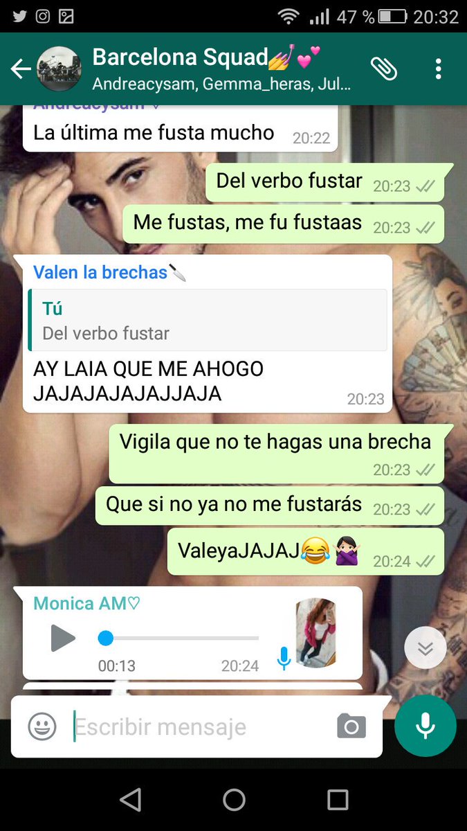 LaiaValdii's tweet image. Aquí a todas nos fusta mucho😂😂 #BarcelonaSquad