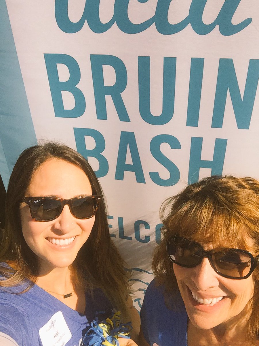 HeidiHenson's tweet photo. Having our annual mommy/daughter birthday celebration at #BruinBash 💛💙💛💙 https://t.co/DJvYb3xZKq