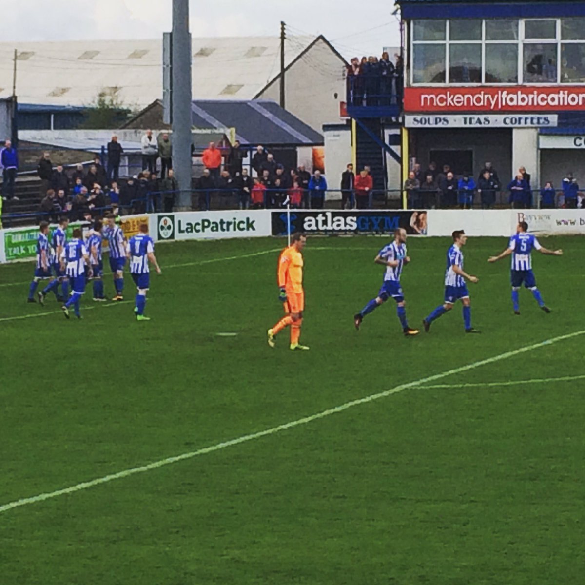 McM2547's tweet photo. This is what Saturday's are about. The lads done us all proud today  🔵⚪️ #okbawa #comingofage # https://t.co/hfduH2BZnc