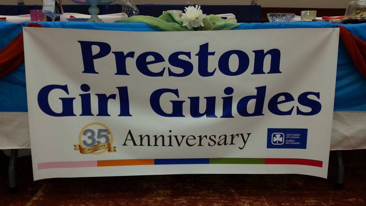 mirmac1957's tweet photo. Celebrating 35 years of Guiding in Preston - inspirational ! @GGCNovaScotia https://t.co/omVhbntbzk