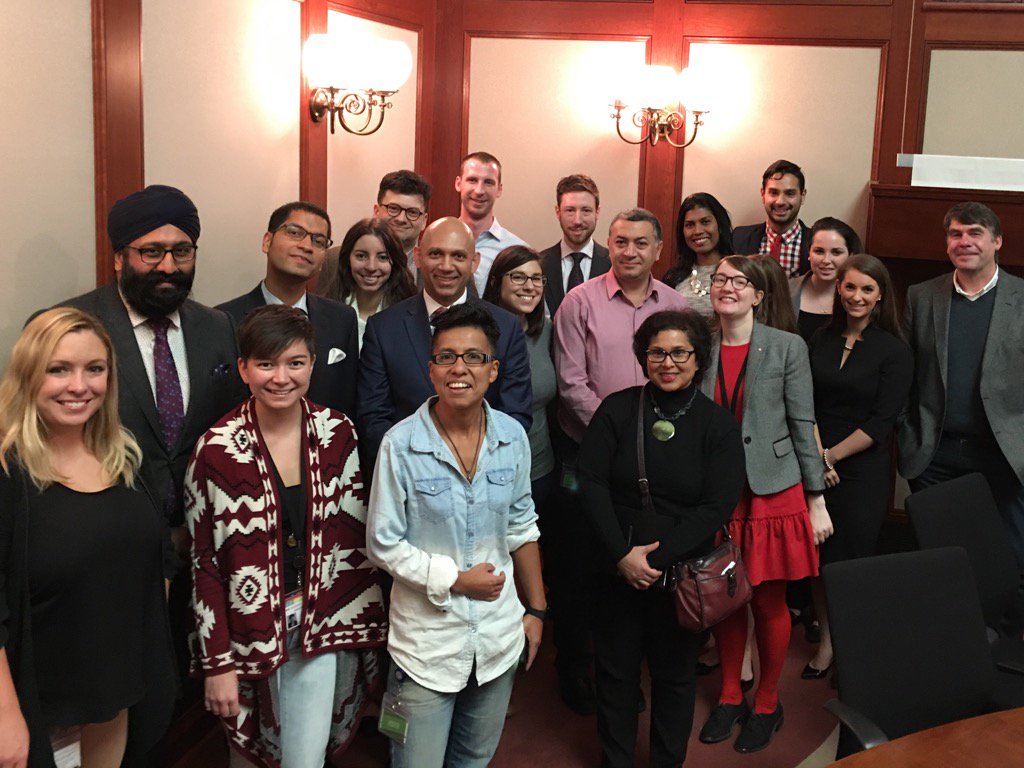 nadirypatel's tweet photo. Great discussion on Canada-India &amp; career development with Privy Council Office Young Professionals Network https://t.co/Oyda0NVW2u