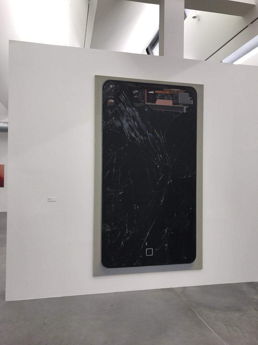 kunstberlin's tweet photo. Eberhard Havekost und How long is now? https://t.co/8WXMXR2RTC #eberhardhavekost #howlongisnow #kindl #kindlberlin #ausstellung https://t.co/aOgxHDtg9r