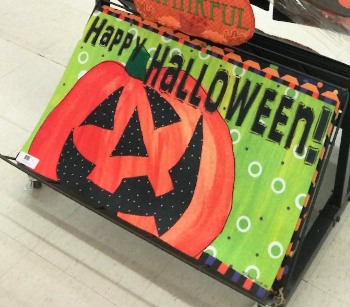 BufordStACE's tweet photo. Greet your #trickortreaters before you even get the #candy to the #door this #Halloween! #BufordStAce #acehardware #doormat #gaffney #fall https://t.co/US1tat36cT