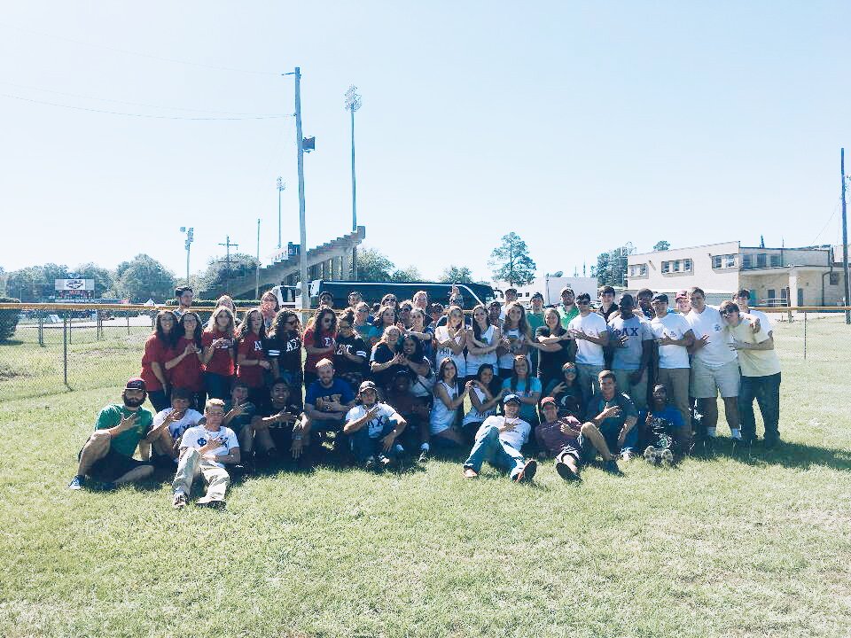 sauifc's tweet photo. SAU Greeks got that W against Henderson Greeks. https://t.co/0I4046lqko