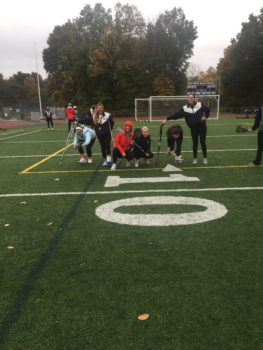 Foran Girls Lacrosse Clinic for grades 1-8 today. Lots of support and effort from these girls! #rainorshine #glax #lionpride #laxislife