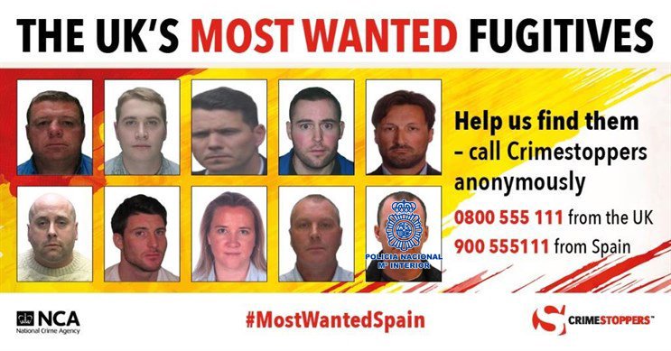 ¡Gracias a vosotros ya hemos detenido a uno en pocas horas! Buscamos a estos fugitivos británicos🔜 📞091 #MostWanted google.es/amp/s/amp.elmu…