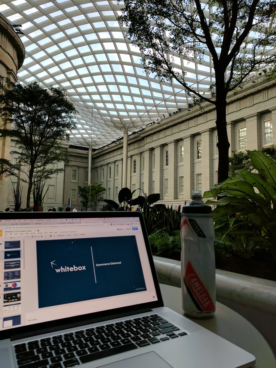 Working on the weekend isn't bad if you can do it at the portrait gallery.