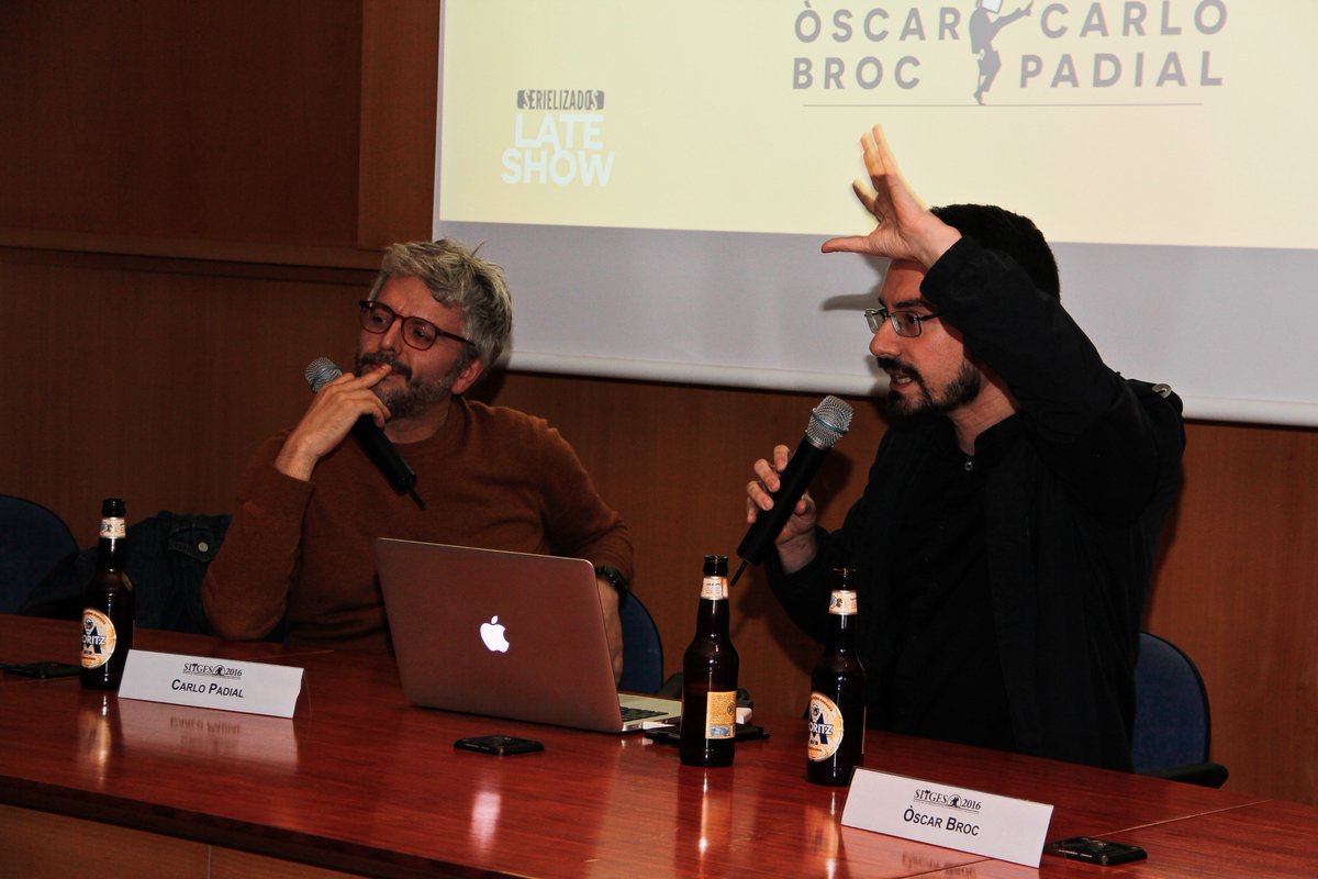 SERIELIZADOS's tweet photo. Aquí las fotos del pasado @SZSLateShow en el @sitgesfestival! https://t.co/FNL0wVNyRz Fotos de Laura Vivet. https://t.co/jkEuD7zHt9