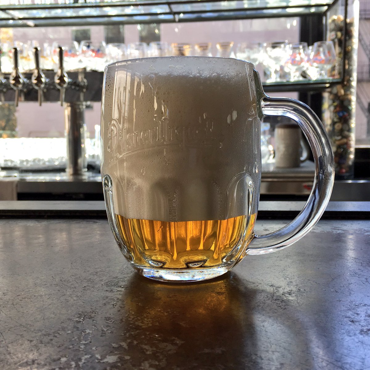 BREWPUBLIC's tweet photo. Beginning #KillerBeerFest with a @Pilsner_Urquell Nefiltrovaný (Unfiltered Pilsner) Mliko style at @the_upper_lip #kbw16 https://t.co/mIDBpZlfrQ