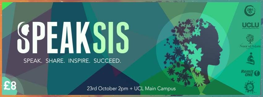 uclisoc's tweet photo. It's tomorrow! #SpeakSis2016 #CharityWeek2016 @charityweek 
https://t.co/x9JNhWbGbm https://t.co/94htgINetl