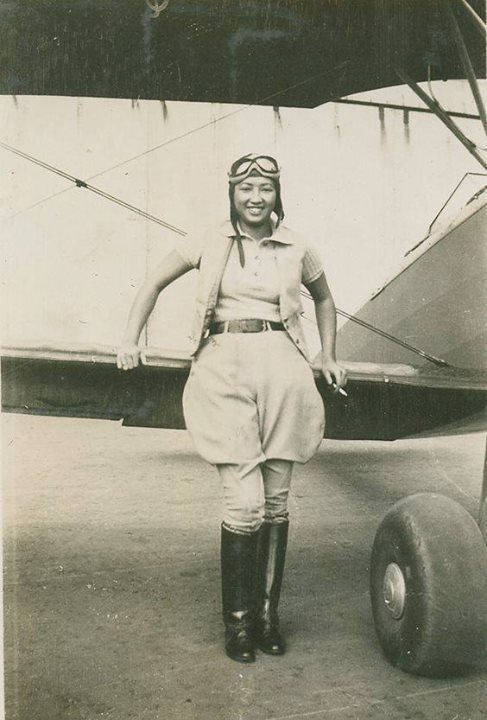 WarHistoryOL's tweet photo. Hazel Ying Lee was the first Chinese American woman to fly for the United States military. https://t.co/mex2CdOt41