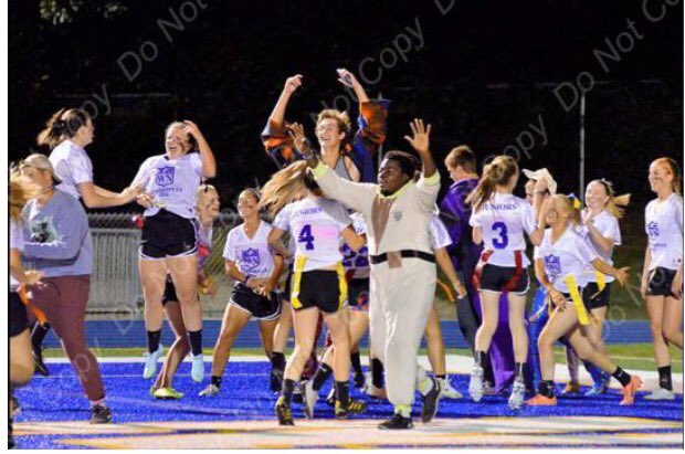 ALynch38's tweet photo. HBD coach!! @jkolbiG45 🎉hope your day was as amazing as powderpuff and also your yoda onzie! Love ya big guy💙💛 #hogsgottaeat https://t.co/T4sVaOm9CB