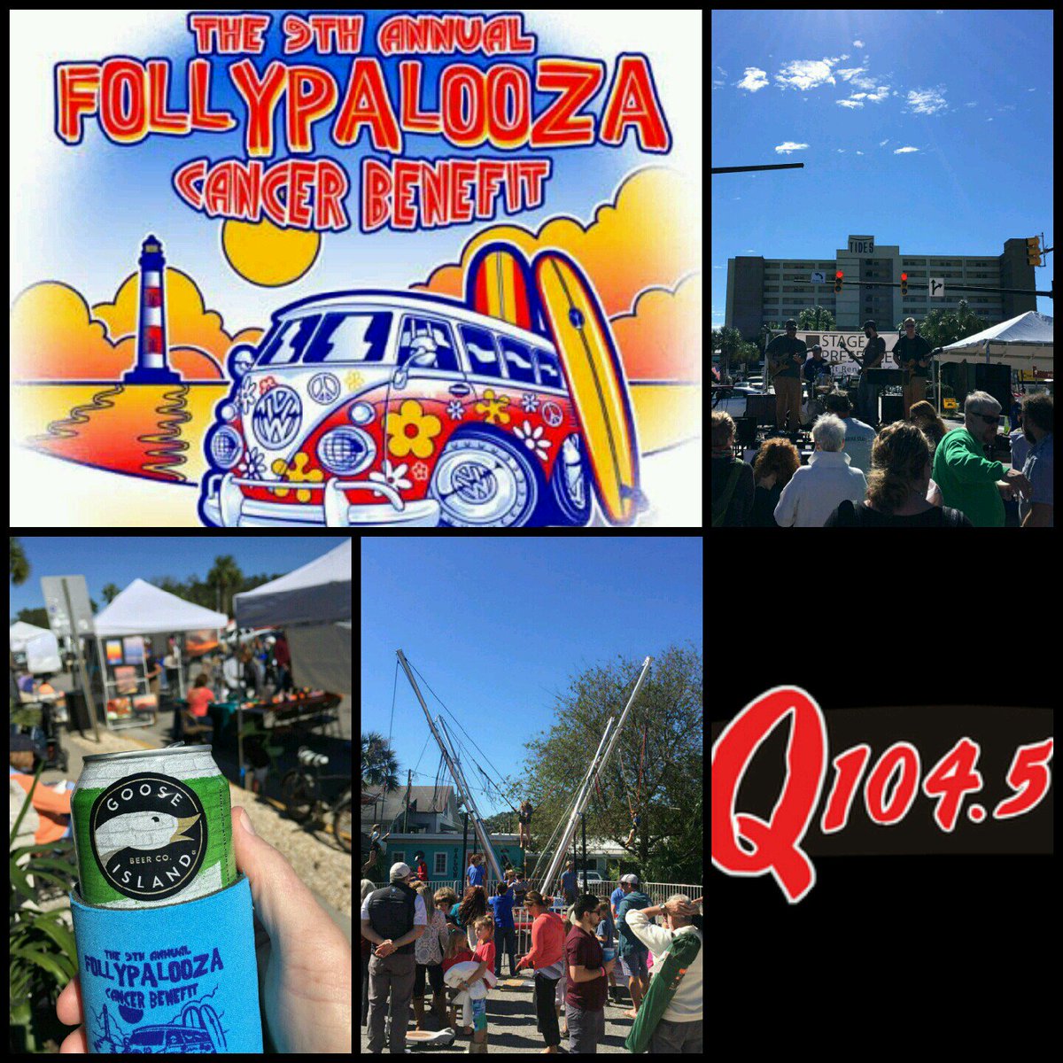2016 #Follypalooza Benefit w/ <a href="/Q_1045/">Q104.5</a> <a href="/iHeartRadio/">iHeartRadio</a> #Charleston   📷 @DatSportsGuru 📷 <a href="/CHSfunFactory/">CharlestonFunFactory</a> 📷 <a href="/gregpittdj/">Greg Pitt</a> - Thanks y'all for pics!