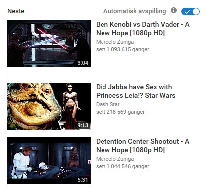 EmilAaslund's tweet image. ... who wants to know?
#StarWars #Toutube #BrainBleach