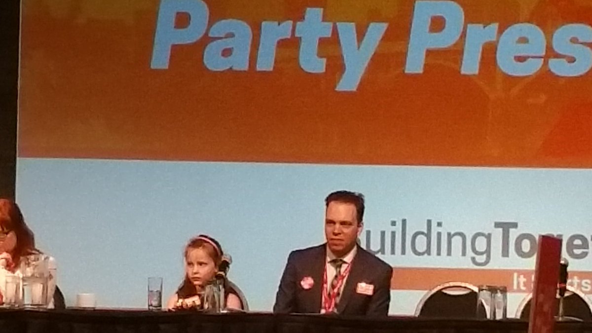 SaskatoonSE's tweet photo. @ProfMcGrane elected President of @Sask_NDP #skndp16 https://t.co/KenBKHFm6Z