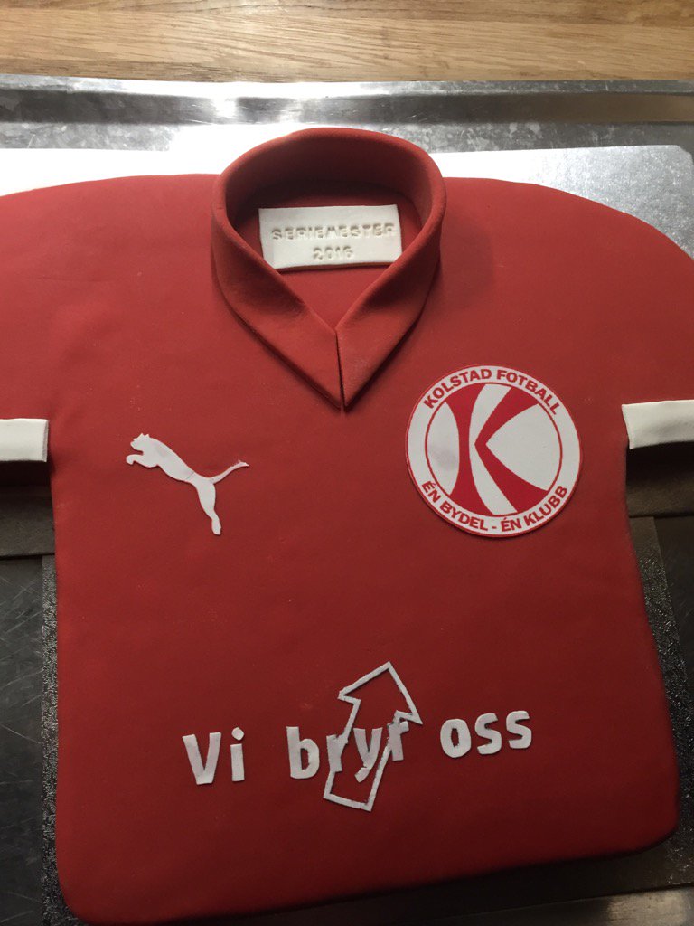 Sånn ser en ekte seriemesterkake ut👍