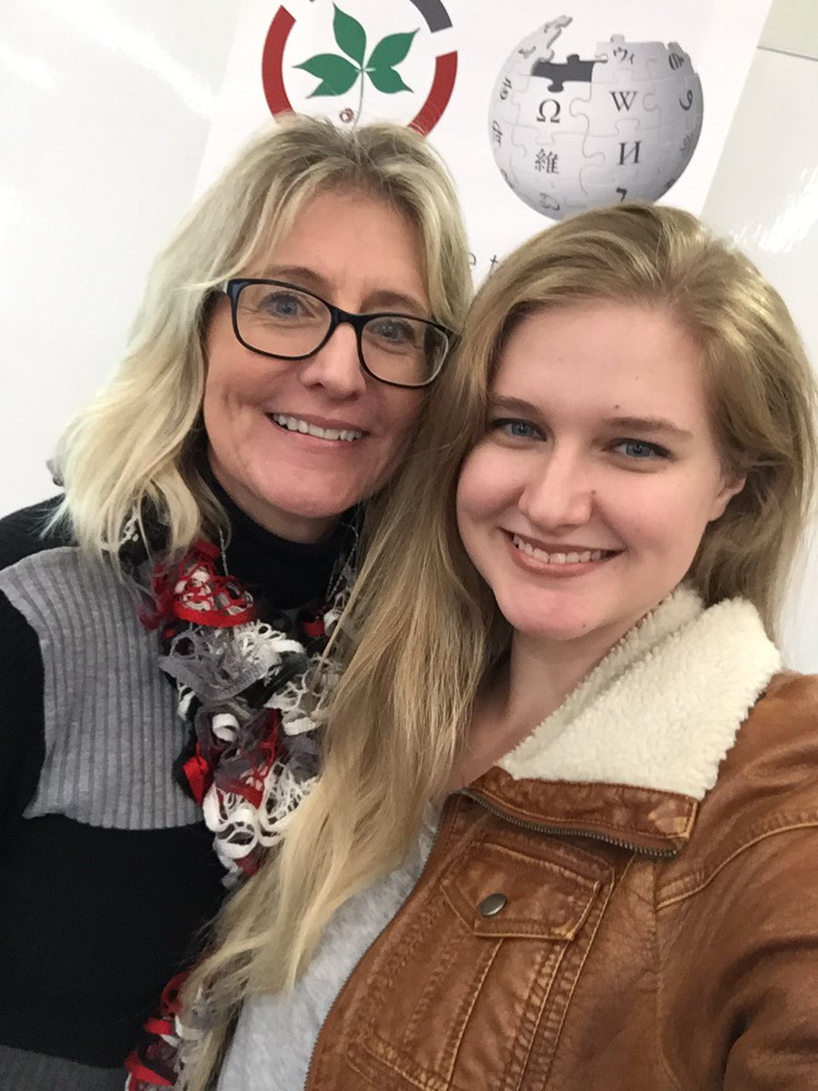 rimmel_tweets's tweet photo. Helped my mom edit for the first time and I think she actually enjoyed it!! @WikiConnection #UNEdits #WikiConnection https://t.co/oEMQyNxDOs