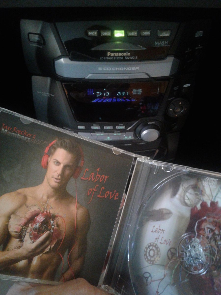 Date with @JayRoecker's music 🎶❤🎶❤🎶❤🎶❤🎶❤ 
#LaborOfLove CD #music #AllWeHaveIsToday #ThoughtsOfYou ❤😘