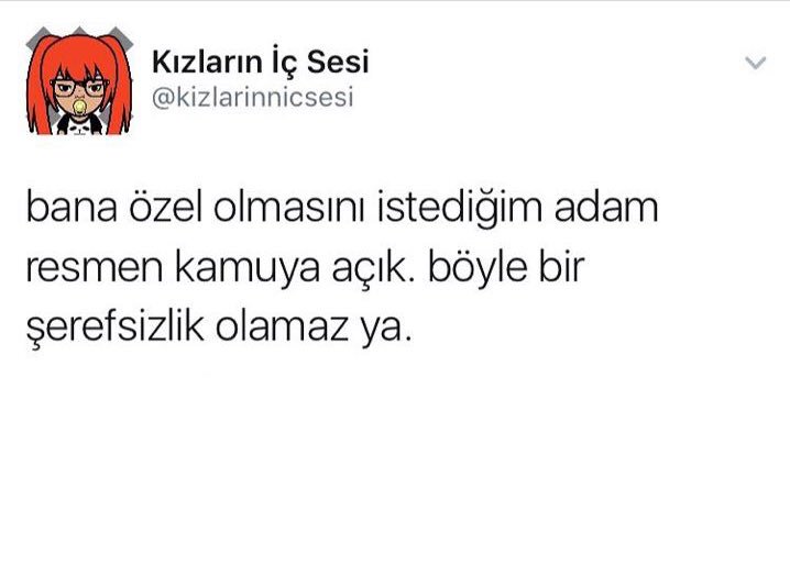 İşte bu benim için yazılmış manidar bir söz 😒😒😒