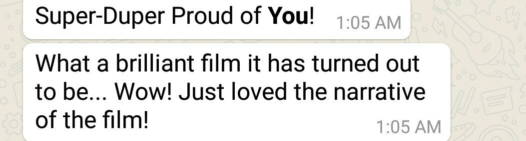 Our attendees have written to us after watching the film. Truly humbled by their response. THANKS! #MartyrsofMarriage