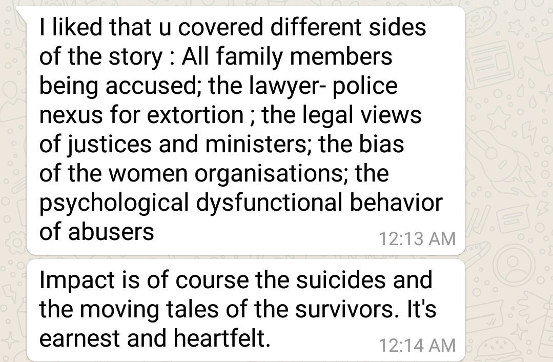 Our attendees have written to us after watching the film. Truly humbled by their response. THANKS! #MartyrsofMarriage