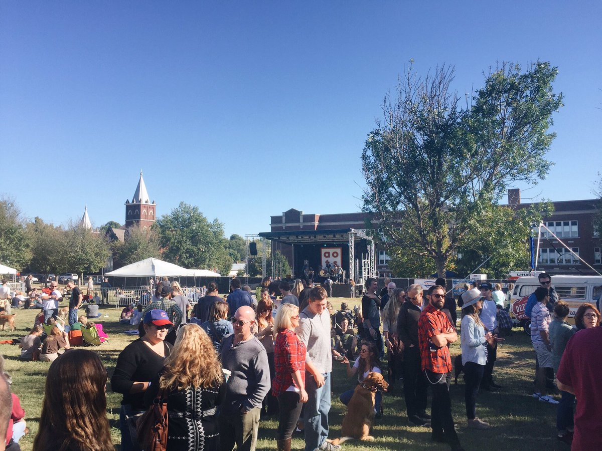 AotsFest's tweet photo. East Park is buzzing with people currently enjoying Becca Mancari on stage serenading us all. Come join us, it's FREE! https://t.co/pEg9NXIKVc