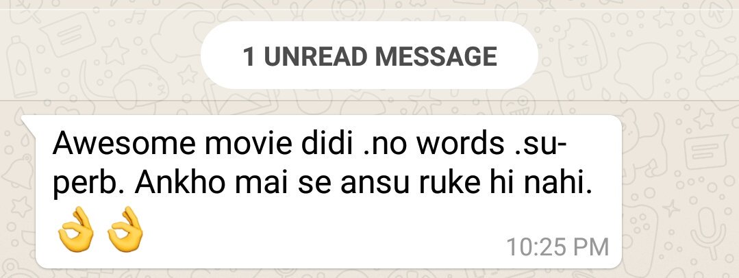 Our attendees have written to us after watching the film. Truly humbled by their response. THANKS! #MartyrsofMarriage