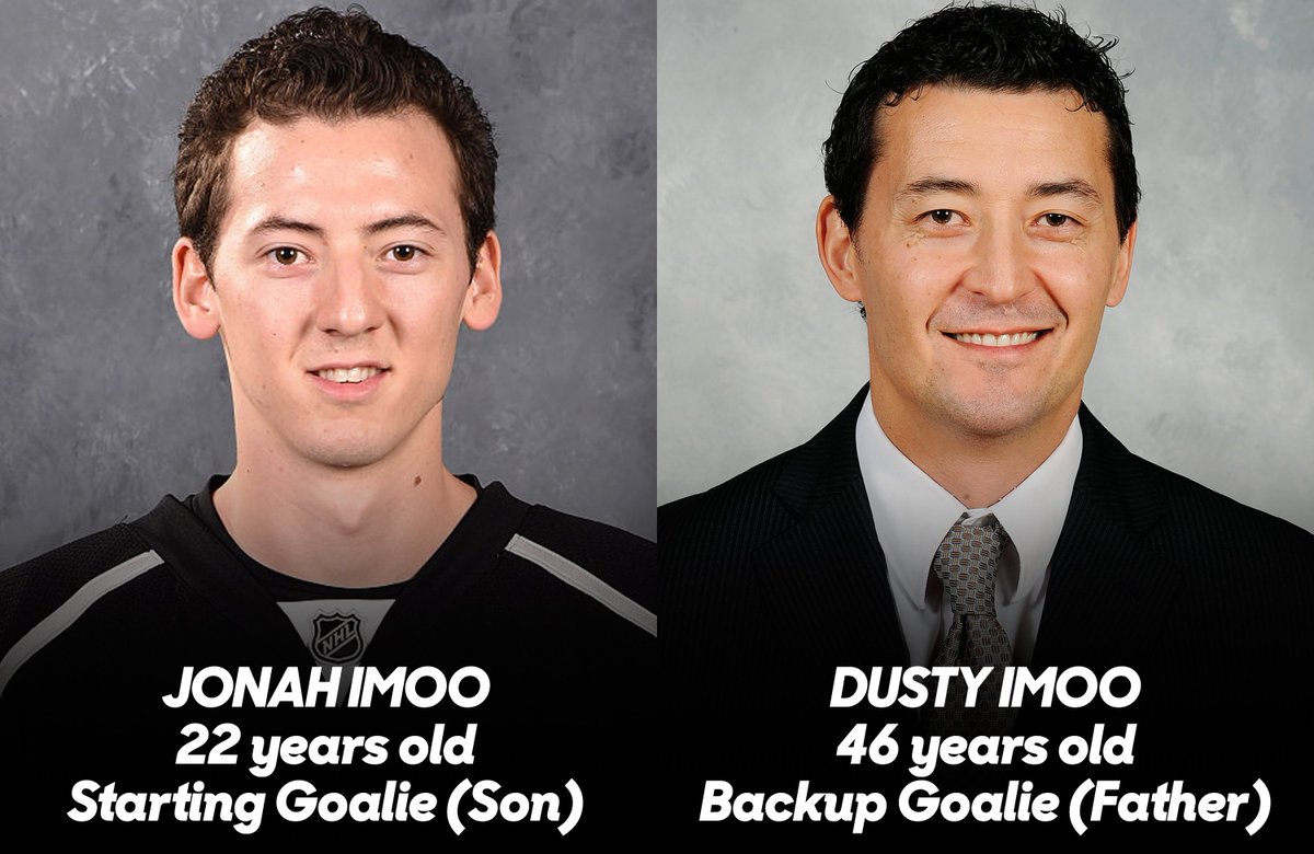 Like father, like son? <a href="/Dusty70/">Mary Staib</a> will backup his son, <a href="/JonahImoo/">Jonah Imoo</a> for the <a href="/ontarioreign/">x-Ontario Reign</a> tonight! #WhyWeLoveSports