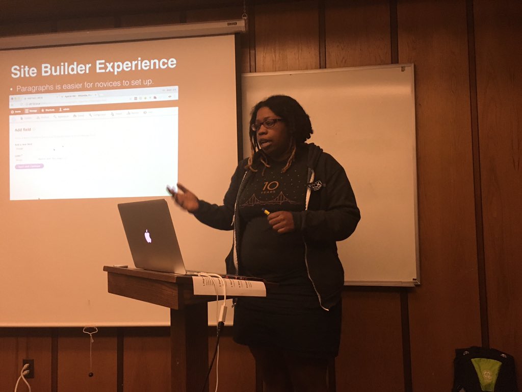 JodyHamilton's tweet photo. Nice work @zakiyadesigns @nicelobster #badcamp2016 https://t.co/4yT65kUtHR