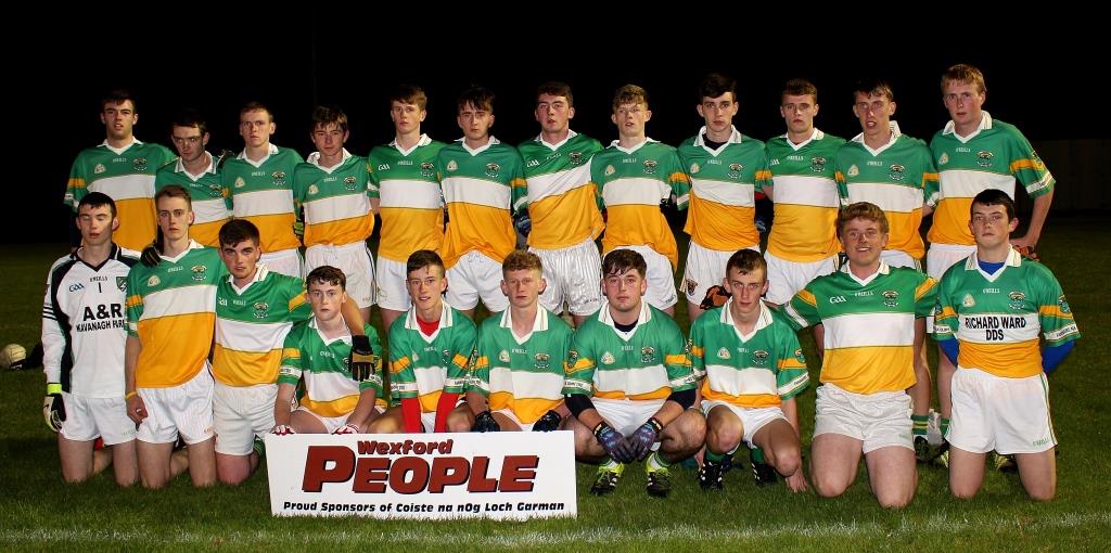 Hollow Rovers 2016 <a href="/WexfordPeople/">Anthony VanPelt</a> Minor Football R1 Shield Winners over RathCtown 1-14 to 8 points