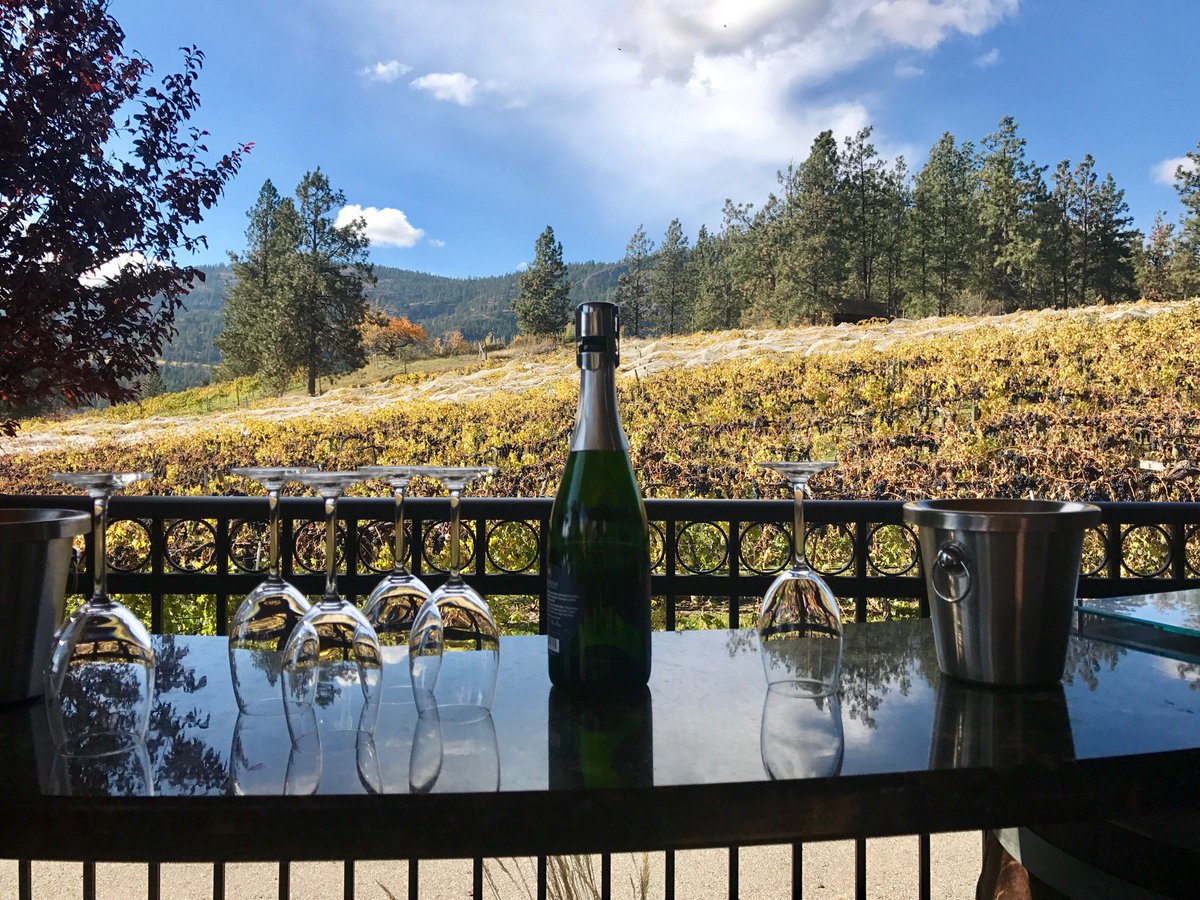 Christinianity's tweet photo. 3rd stop in the #birthdaywinetourextravaganza (@ Noble Ridge Vineyard in Okanagan Falls, BC) https://t.co/PCb5CCTwye https://t.co/6kKTL8c7US