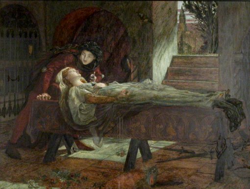 WilhelmGustloff's tweet photo. Lucy Madox Brown
The Tomb Scene from Shakespeare’s ‘Romeo and Juliet’ (Act V: sc.3)
1870 https://t.co/KAMUdeAPaB