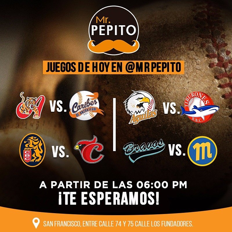 mrpepitopty's tweet photo. Ya sabes que te estamos esperando para disfrutar del béisbol venezolano 😎⚾ Y si te provoca comer algo... tenemos las mejores hamburguesas 😉🍔 https://t.co/ynkiL9882V