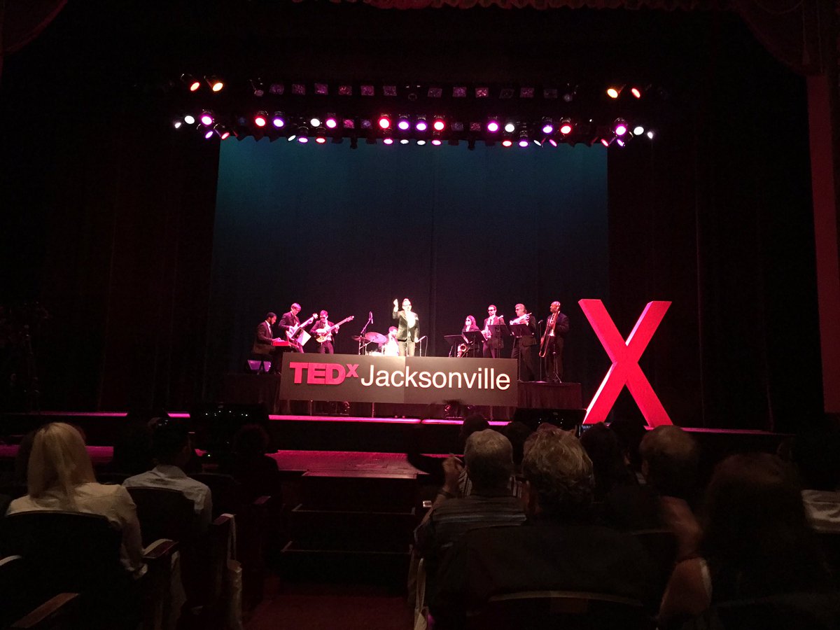 DrLepervanche's tweet photo. @thechristhomas1 on stage to close #TEDxJax. Amazing ideas and calls for action. #AfterTEDx #FearLessJax https://t.co/pffwpVFJRL