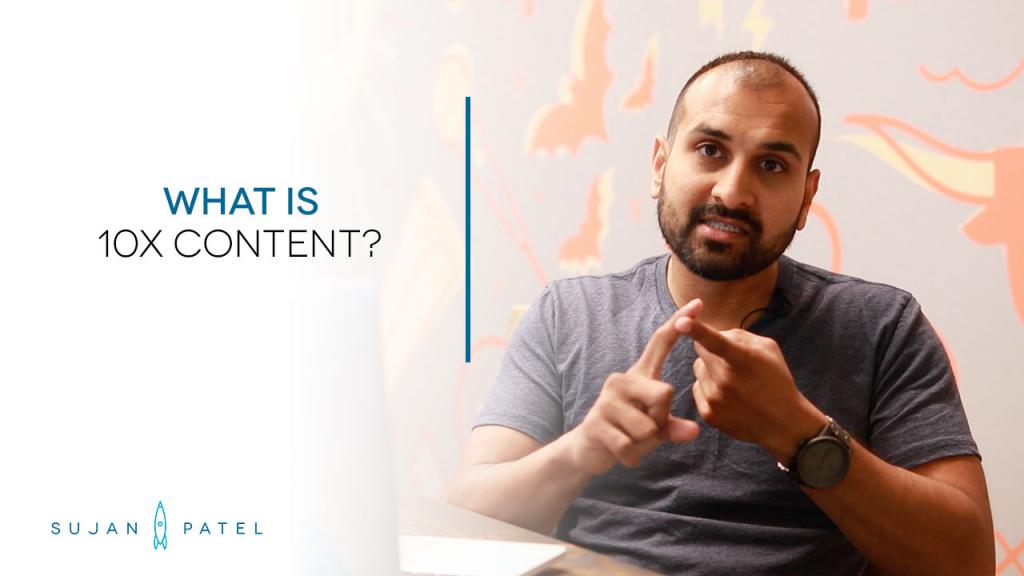 crestodina's tweet image. [VIDEO] What is #10xContent? @SujanPatel  buff.ly/2dJ14GM #ContentMarketing