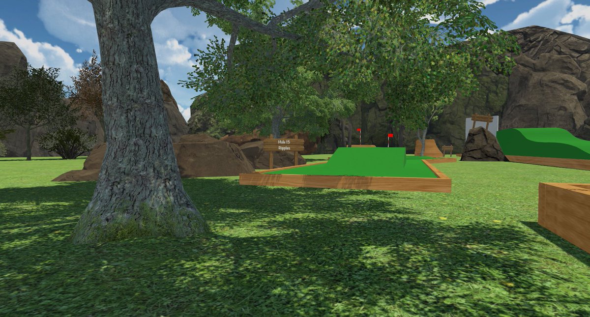MellowMiniGolf's tweet image. Mellow Mini Golf is back on track and on the way to being ready for release! #madewithunity #indiegame