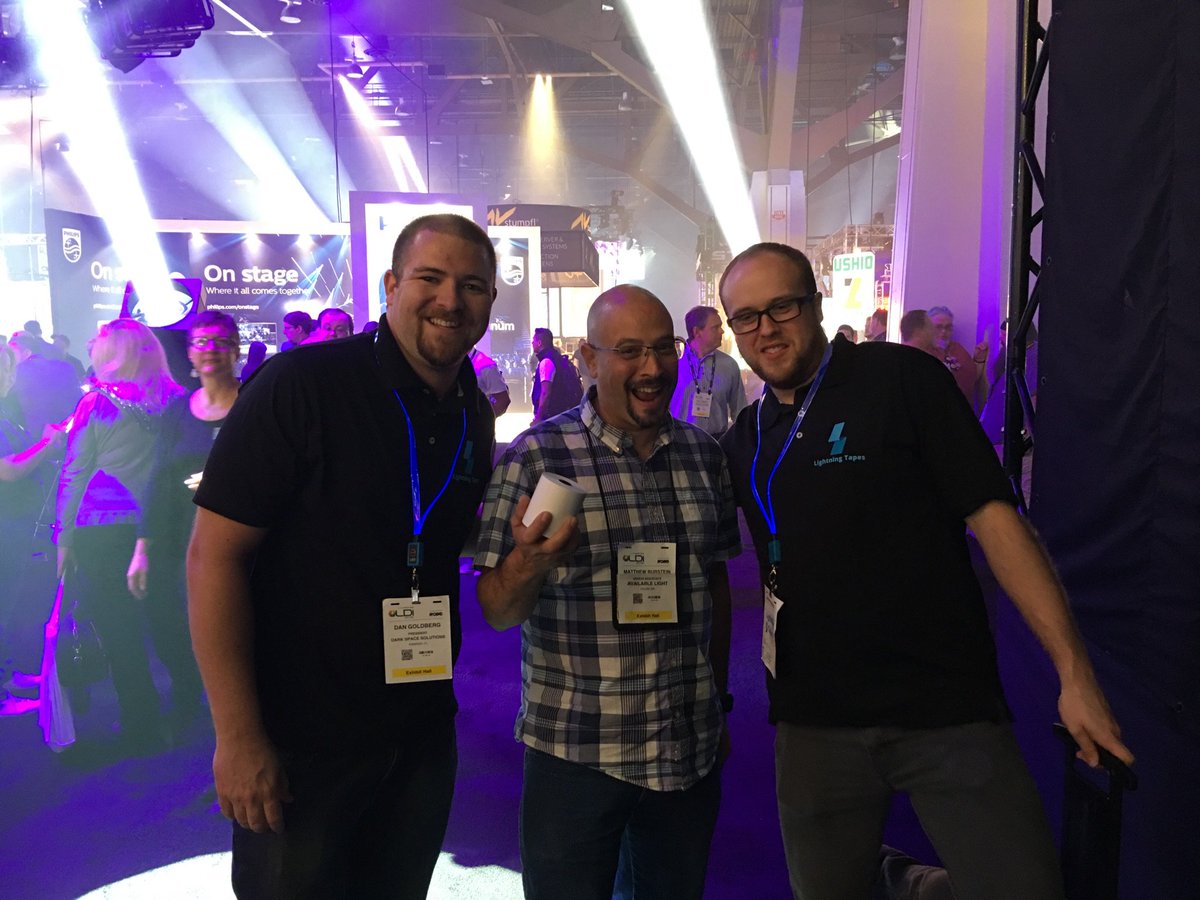 lightningtapes's tweet photo. First official order of the durable Lightning Paper at #LDI2016! https://t.co/tZr4hqI7Nl