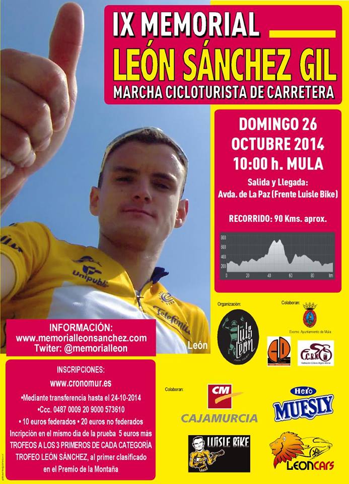 PCLLEONSANCHEZ's tweet photo. Se cumplen 11 años de tu partida amigo León Sánchez Gil. El mundo del ciclismo no te olvida. En que estrella estarás!!! https://t.co/gtkj6cZiQB
