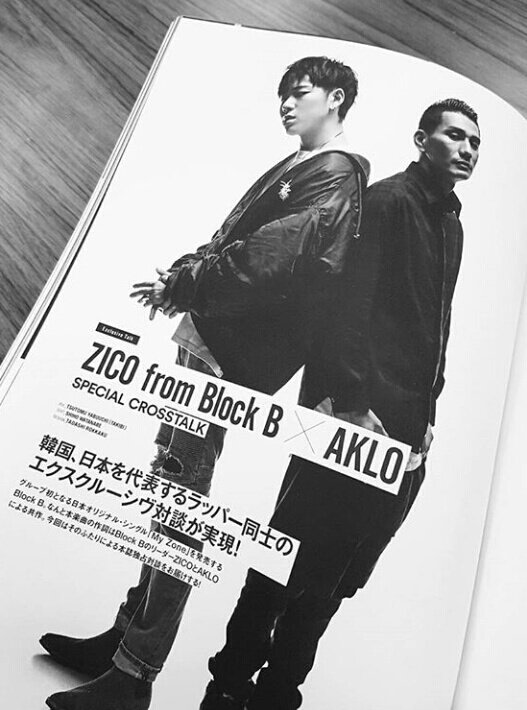 Block B Intl Photo Zico And Aklo For Japanese Magazine Woofin S November 16 Issue T Co Vuoynxqscc T Co Upmabsrwdi Twitter