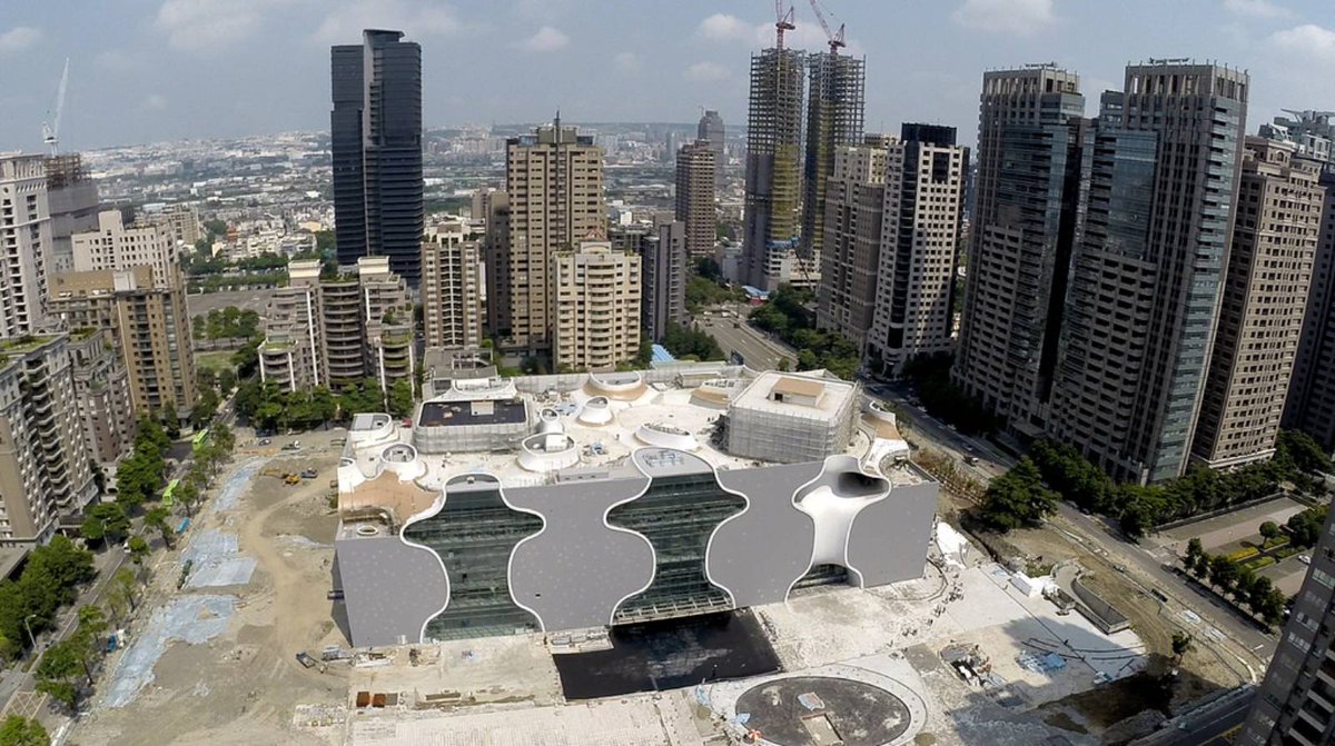 Ceilings_Plus's tweet photo. Parametric design: Toyo Ito's Taichung Metropolitan Opera House in Taiwan https://t.co/hb9hZcczCF
