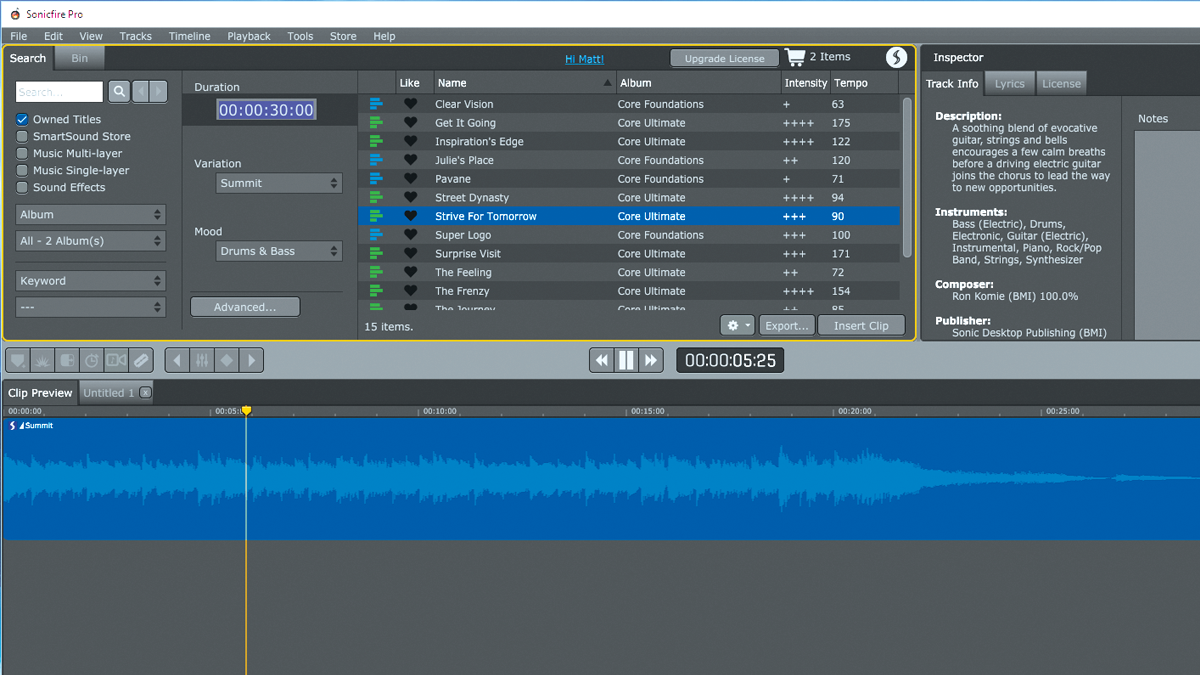 videomaker's tweet photo. Has anyone else tried #SmartSound #SonicFire Pro 6? What did you think? #productionmusic #video https://t.co/rRbRY7HhXM https://t.co/o5gE83Cmdl